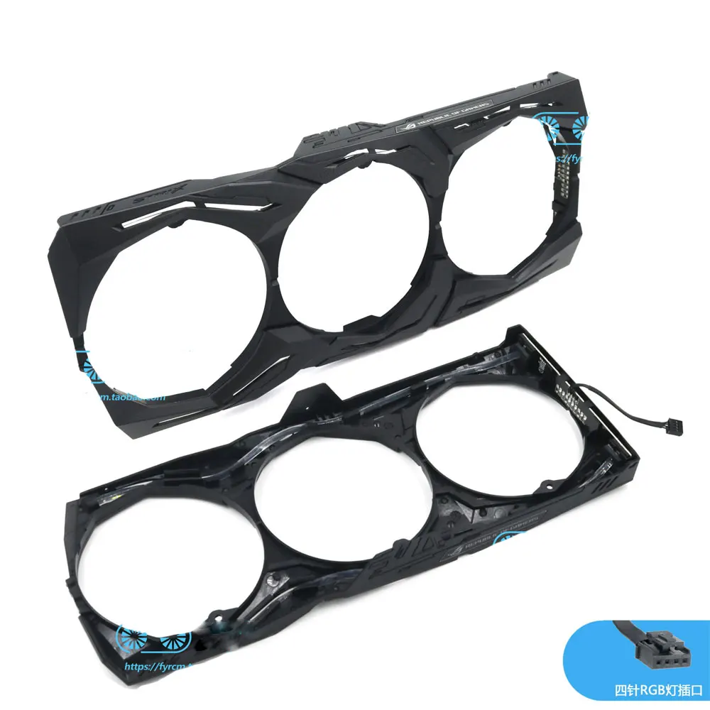 Asus-rog Strix Gaming Placa Gráfica Shell com Luz Led 4pin Rtx2060 2070 2080 Rtx2060s 2070s 2080ti