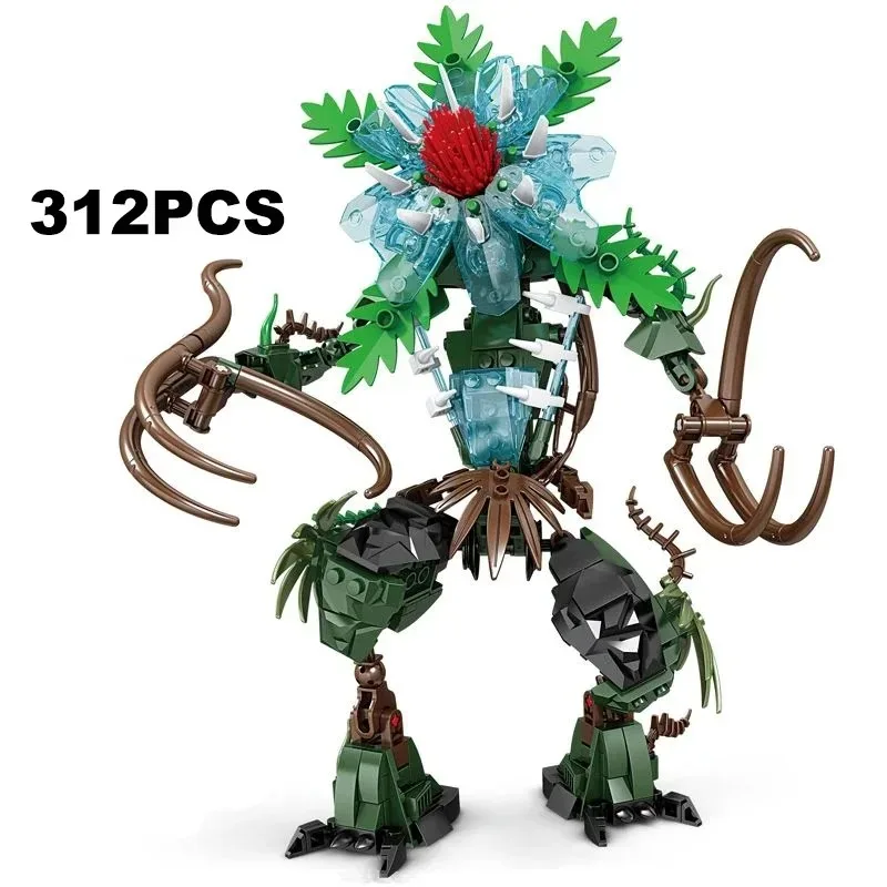 thumbnail image 1 of 2024 Movie Stranger Things Building Blocks Terror Monster Demodog Demogorgon Model Classic Movie Figures Bricks Kids Toys Gifts, 1 of 5