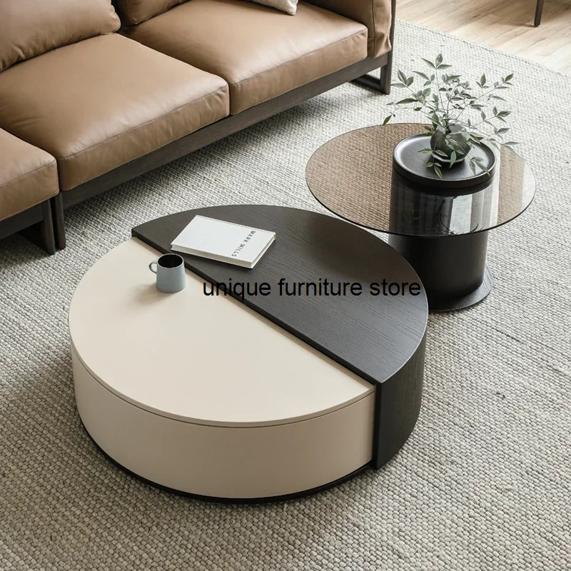 

Luxury Modern Coffee Table Aesthetic Minimalist Unique Writing Coffee Table Living Room Center Mesa Auxiliar Home Furniture