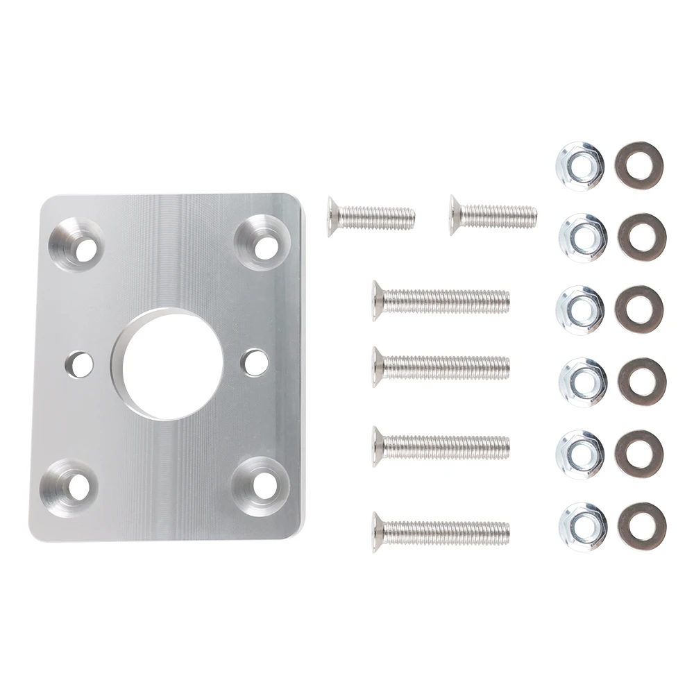 Brake Booster Eliminator Delete Adapter Plate V2 Silver Modification Upgrade For Honda Civic Acura Integra Accessories