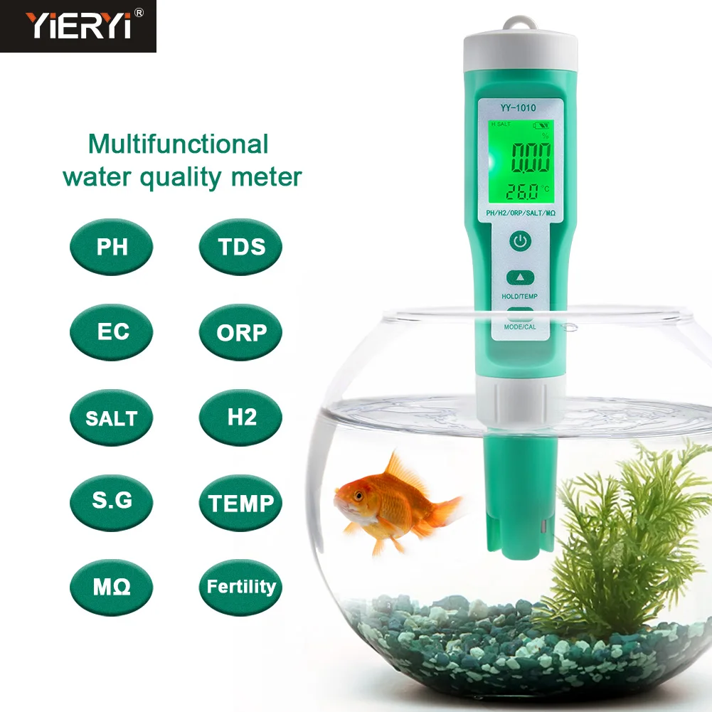 10 in 1 Aquarium Water Quality Meter 1