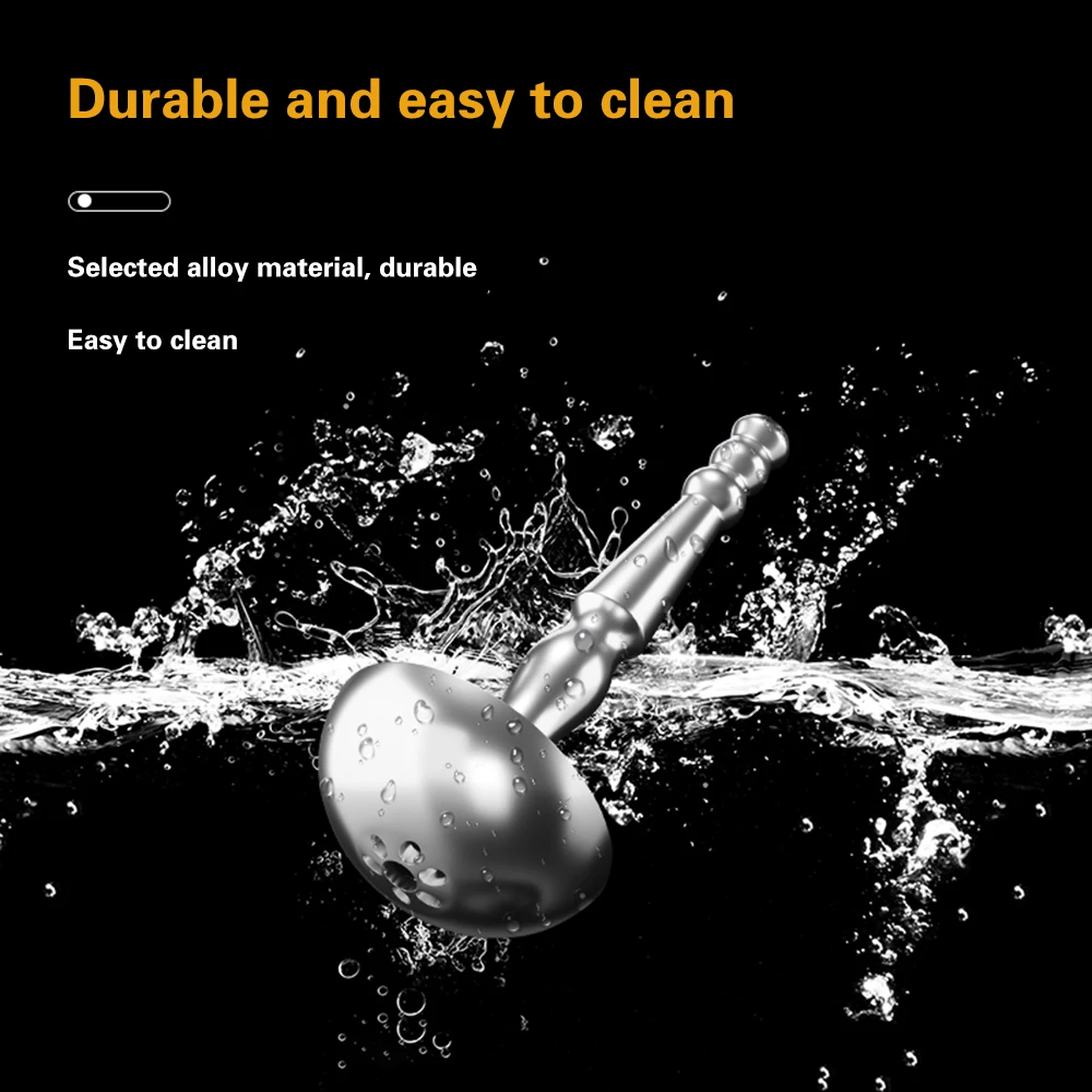 Male Stainless Steel Urethral Plug Urethral Dildo Sounding Penis Plug Urethra Stimulate Dilator Masturbation Rod Sex Toy for Men
