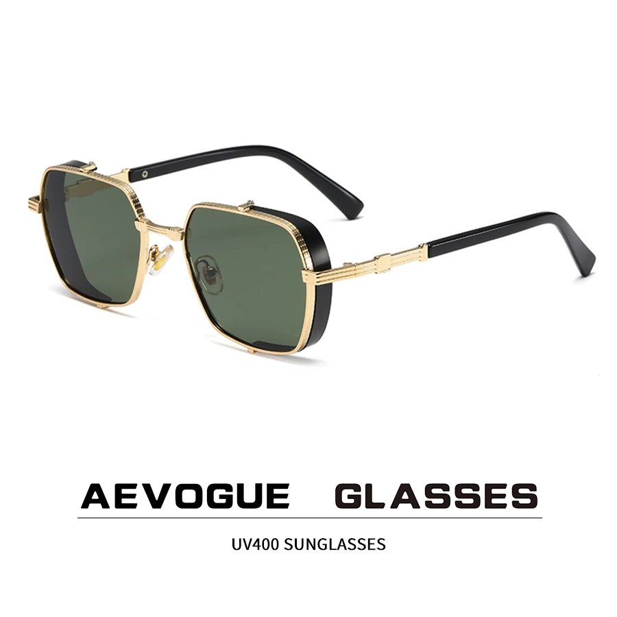 

AEVOGUE Sunglasses Eyewear Fashion Y2K Sunglasses Women Shades Sunglasses Men Spectacles Accessories Women Retro Sunglass AE1348