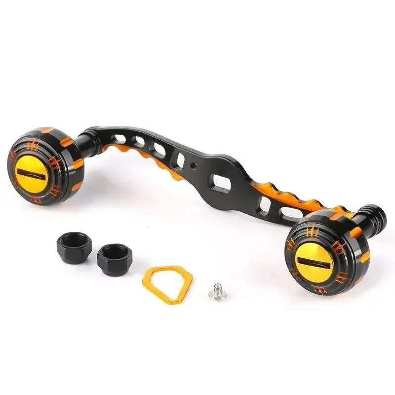 Lightweight Carbon Fiber Baitcasting Reel Handle Upgrade Kit