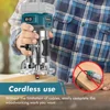 5 Speeds Brushless Electric Hand Trimmer Cordless Wood Router Woodworking Engraving Slotting for Makita 18V Without Battery 2
