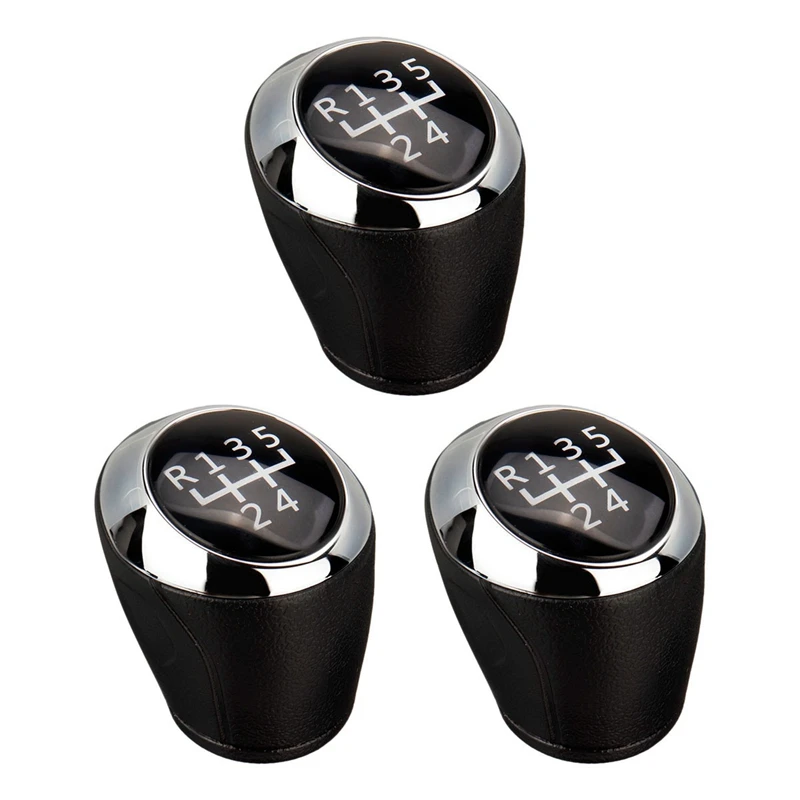3X 5 Speed Car MT Gear Shift Knob 24108036 For Chevrolet Aveo Sonic