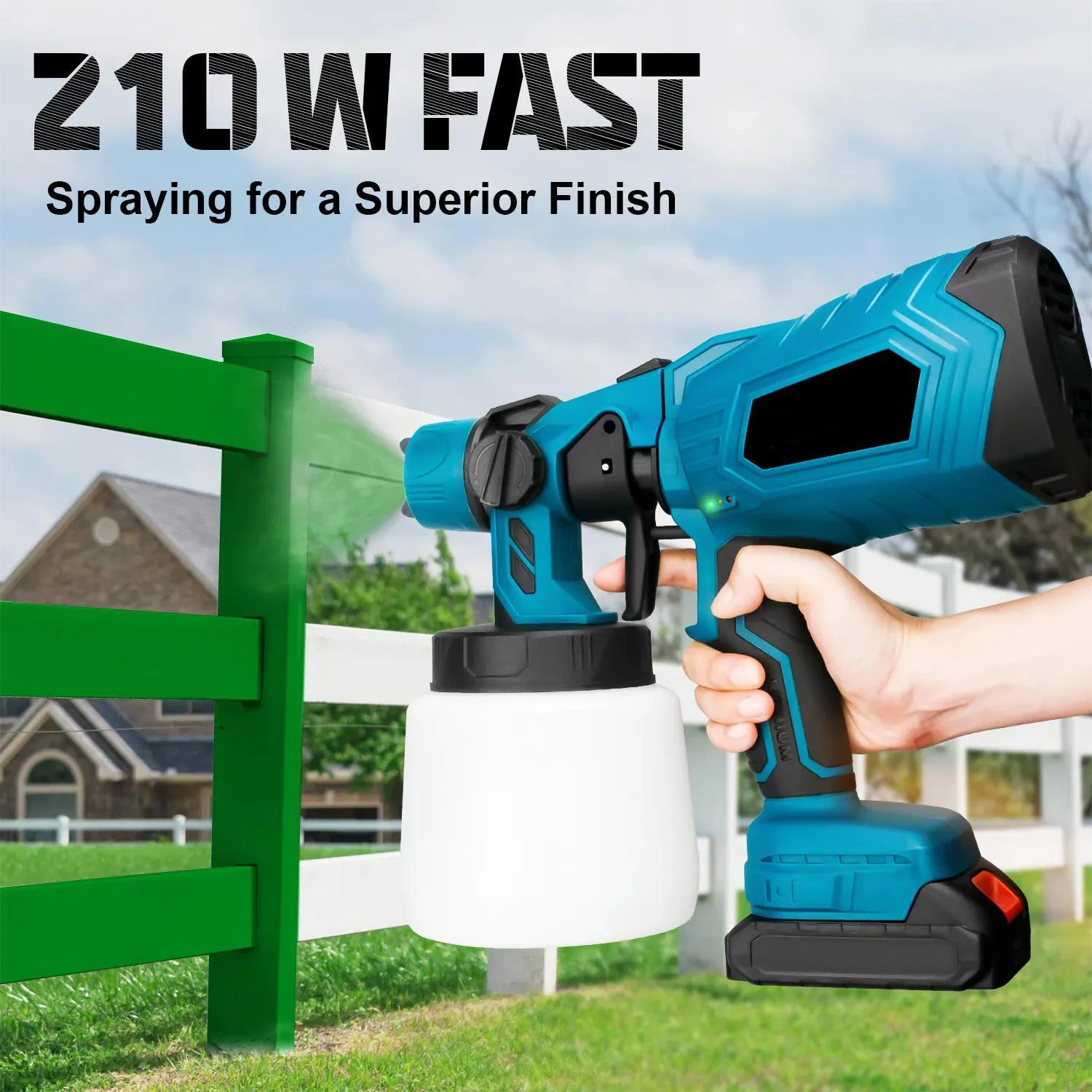   ̰  Ʈ й, ŰŸ 18V ͸ ڵ  ƿ   귯, 1000ml, 1500W