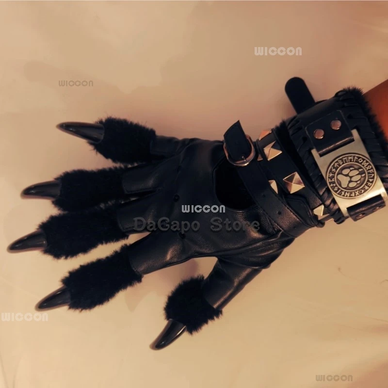 Cosplay Gloves Fursuit Paws Kigurumi Furry Cosplay Gloves Decors Animal Cosplay Glove Handwear
