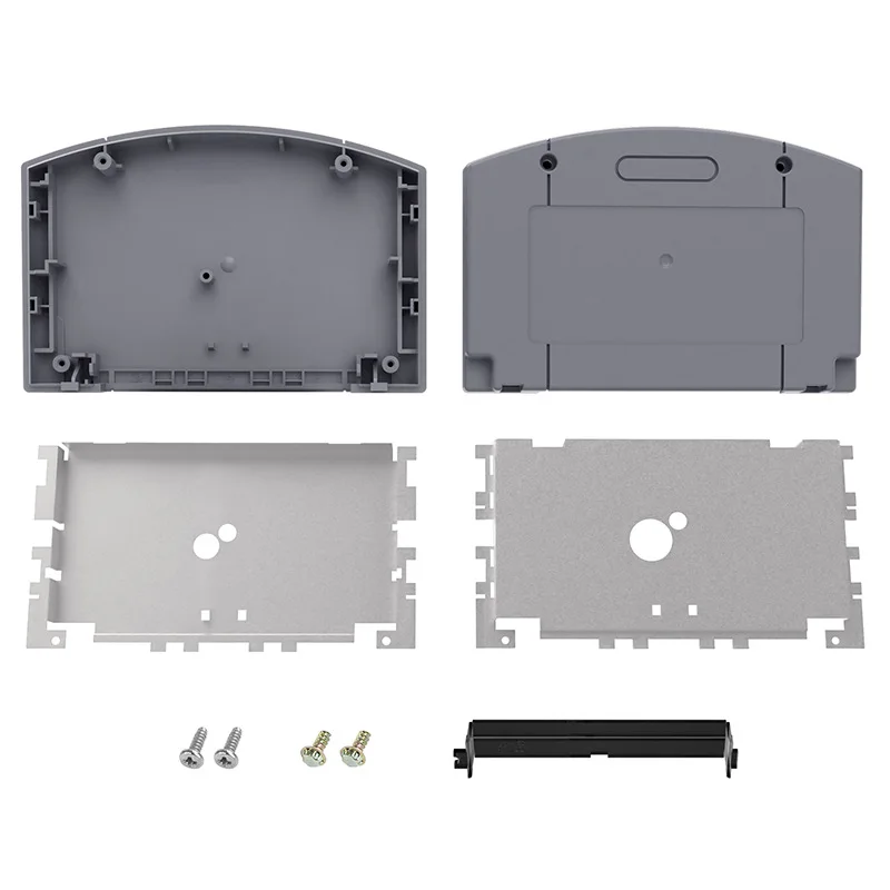 Coque de carte de jeu de remplacement pour cartouche de jeu N64, boîtier en plastique, version US EU