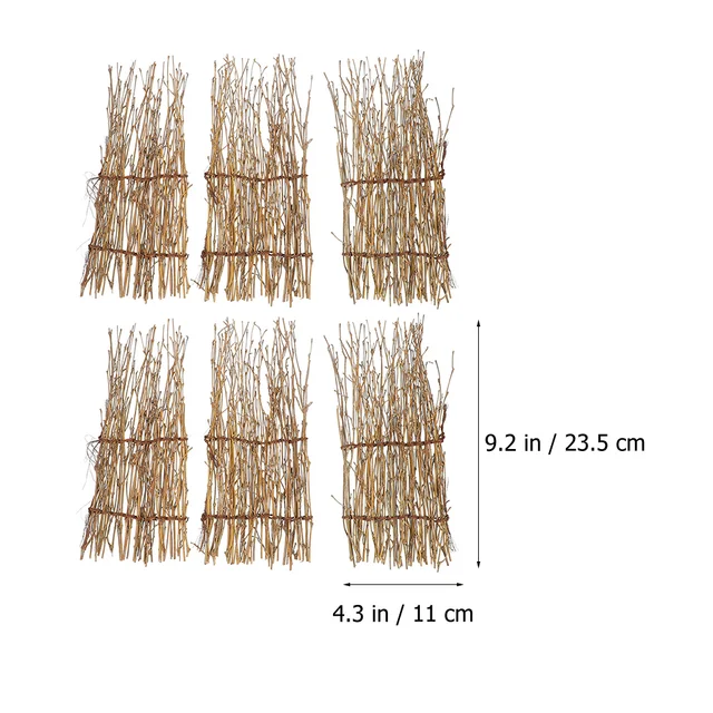 Sushi Kerítés Dekoráció Japán Bambusz Mini Tálalás Dekorációk Tálca Fotózás Fa Party Piket Kellékek Csónak Tányérok - Image 5