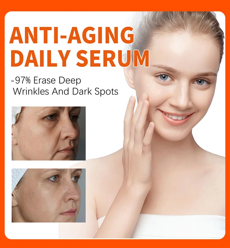 Collagen Remove Wrinkles Face Serum Firming Anti Aging Essence Fade Fine Lines Whitening Moisturizing Skin Care Korean_voghion.com
