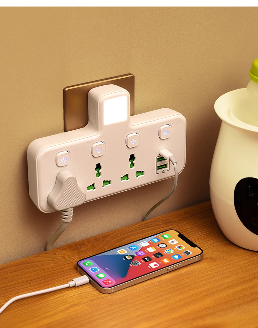 EU UK AU US Plug, Wall Socket Adapter