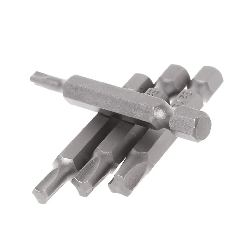 10Pcs Y Type Screwdriver Bit 50mm Magnetic Tri-wing Screw Wrench 1/4'' Hex Shank Wind Drill Head Y3 Y4 Y5 Y6 Y8 Bike Repair Tool