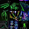 12 Colors Glow in The Dark Powder Skin Safe Epoxy Resin Luminous Pigment Polish Acrylic Paint Jewelry Making 3