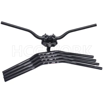 Electric Bike Pure Carbon Fiber Reducing Handle Modified for Niu N1s /u Series Dragon Head Base Direction Handle 28mm Universal