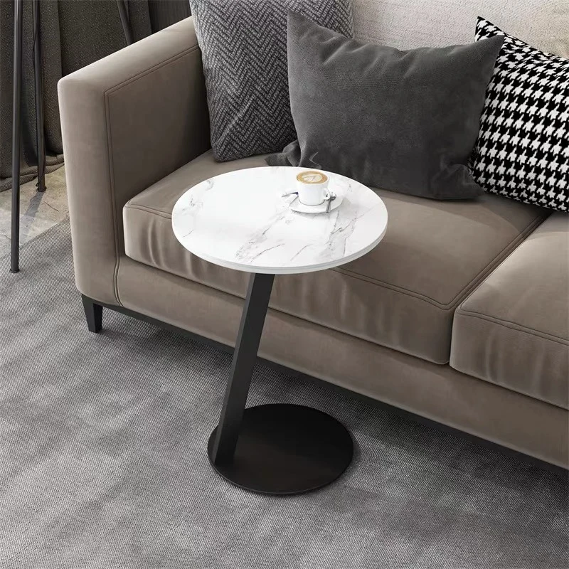 

Small Mobile Living Room Coffee Table Bistro Sofa Entryway Small Bed Side Table Round Design Stolik Kawowy Nordic Furniture