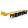 1/14 Fury Bear NOOXION 6-axle Metal Flat Trailer for RC Tractor Truck Remoted TOUCAN Cars Model Painted Toy with Servo TH23376 1