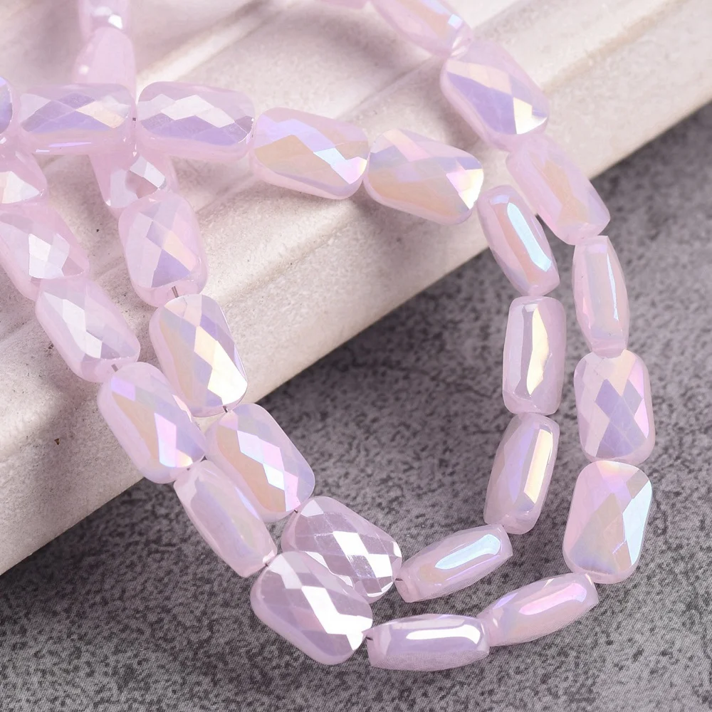 100 Perline Sfuse In Vetro Cristallo Cubo Da 4 Mm Per Gioielli Fai Da Te Che Realizzano Perline Distanziatrici - Foto 10