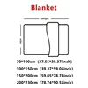 Thickened Striped Warm Blanket Winter Autumn Warm Blankets Soft Coral Fleece Sofa Bed Throw Blankets Winter Office Nap Blanket 6