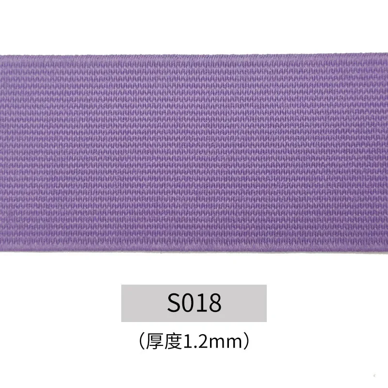 thumbnail image 1 of Banda elástica plana de 20 mm, 30 mm y 40 mm de ancho para coser accesorios de ropa protectora, cordón de goma grueso negro, cuerda para bricolaje, 1 of 5