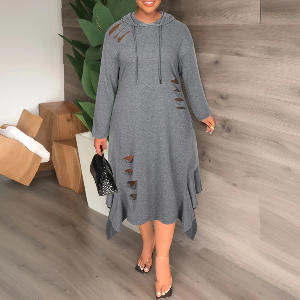 Vestido Camisero De Cuadros Para Mujer, Manga Larga, Con Bolsillos, Elegante, Para Otoño E Invierno, Estilo Vintage