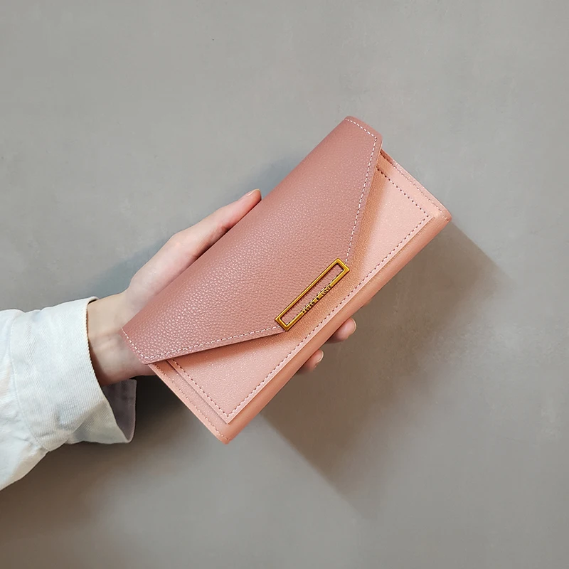 محفظة طويلة للنساء محفظة السيدات الشعبية الإناث مح...