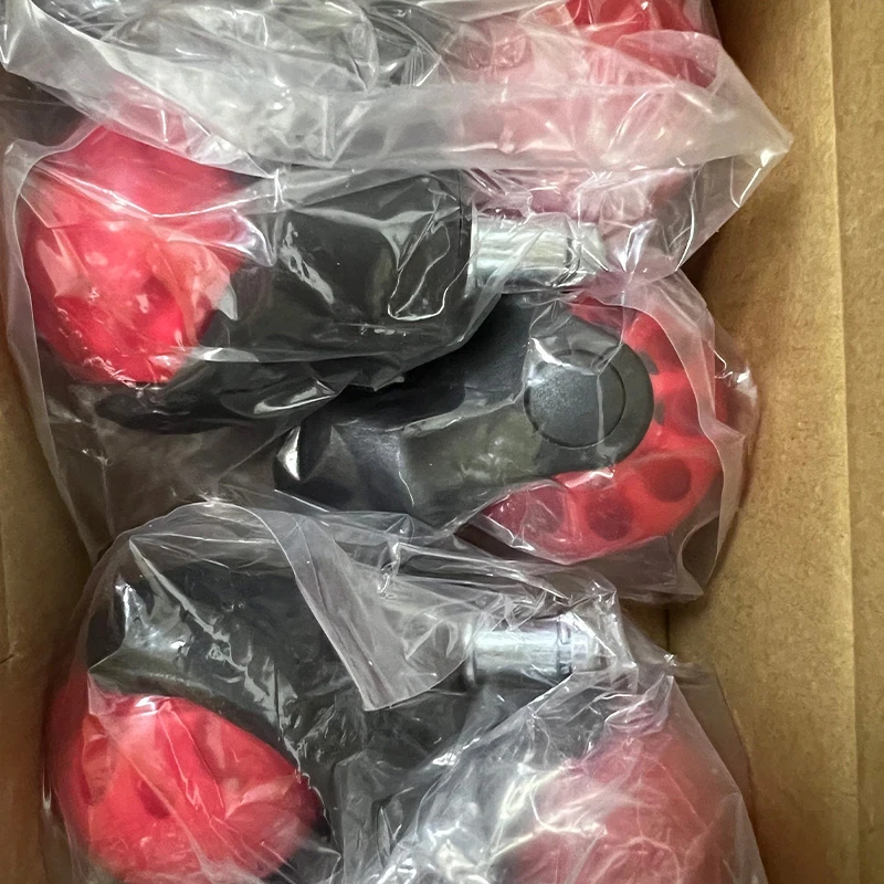 (5 Packs) 2 Inch Office Chair Casters Ball Type Nylon PU Wheels M11 Screw Insert General Furniture Caster Wheels