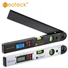 Neoteck 0-225° LCD Digital Protractor Spirit Level Angle Finder Gauge Meter 400mm Electronic Measurement Tool Black Or Silver 1