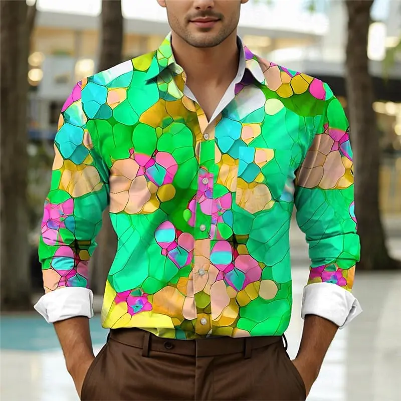 Рисунок 5 - Цветная цветная Мужская рубашка