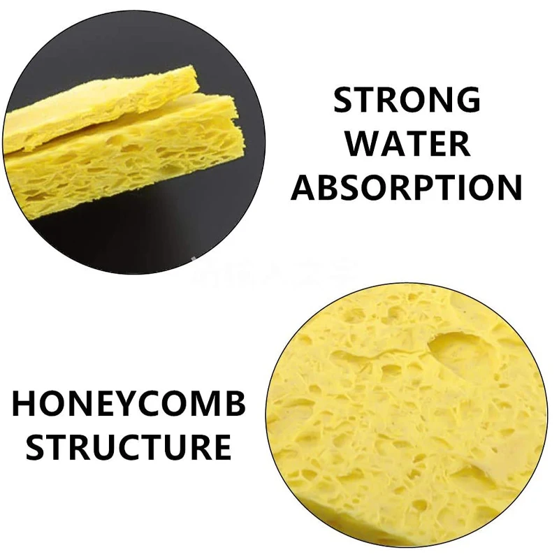 Cleaning Sponge Cleaner for Electric Welding Soldering Iron 5/10Pcs