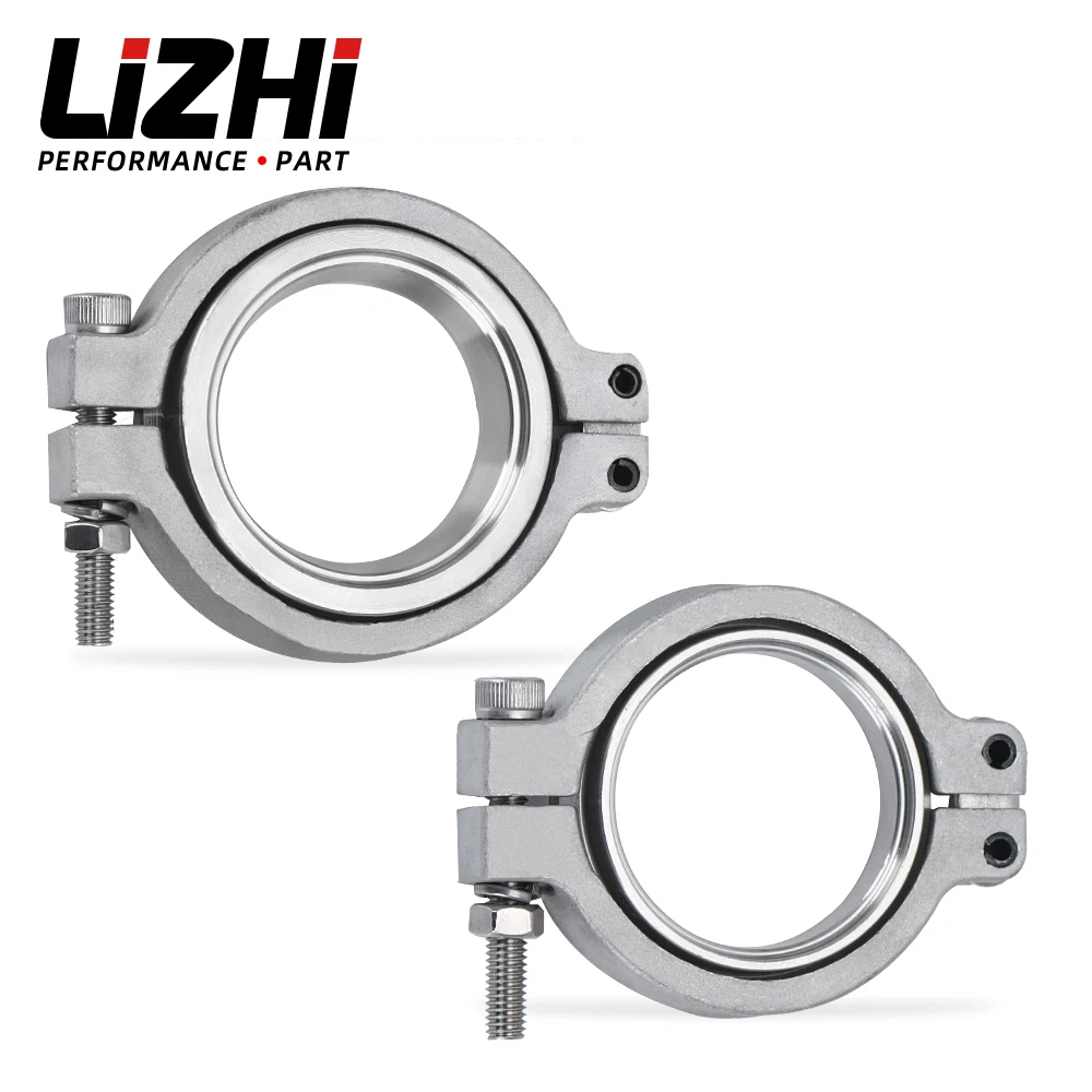 Lizhi Racing-Acciaio Inossidabile V Band Flang/Set Di Morsetti Per Mvr 44Mm Wastegate V-Band Kit Lz5834Fc