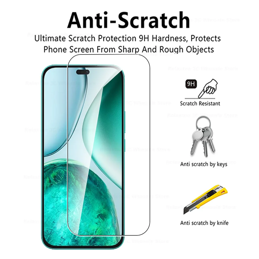 Premium 6-in-1 Tempered Glass Screen Protector