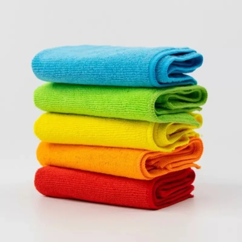 Durable Absorbent Microfiber Cleaning Towels – Pack of 3/10