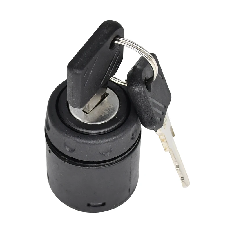Ignition Switch With 2 Keys 801 0009730202 24389-402 7915492622 7915492619 Compatible With Linde Forklift Warehouse Truck 1123