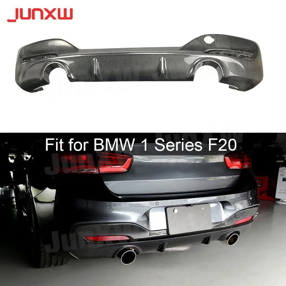 

Dry Carbon Fiber Rear Lip Diffuser for BMW 1 Series F20 M135i M140i M Sport 2016 -2018 Bumper Protector Car Styling FRP