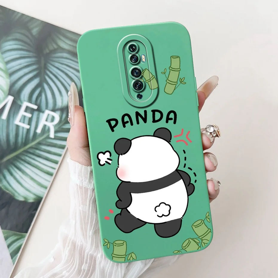 Cute Cartoon Soft Silicone Lens Protective Phone Case