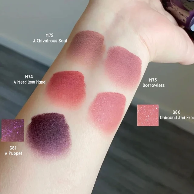 58463-468726.jpg Girlcult Love Whisper Matte Lip Stain(M72-G81),Highly Pigmented & Long-Lasting,Jianghu (Martial Arts Romance) Theme,Party Makeup