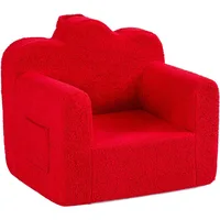 Washable Cover Carrying Handle, Convertible Children Sofa Chair for Girls and Boys, Children's Sofas 1