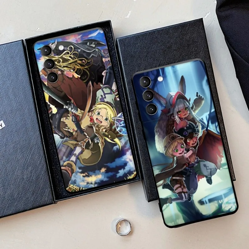 Custodia Per Telefono Manga Made In Abyss Per Samsung Galaxy S22 23 21 S20 Fe Ultra S10 S9 S8 Plus S10E Note 20Ultra 10Plus Cover