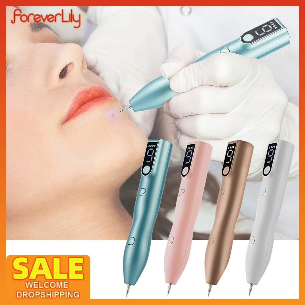 Electroion 9 Levels Skin Dark Spots Remover Pen Moles Tattoo Removal Laser Plasma Pen Home Use