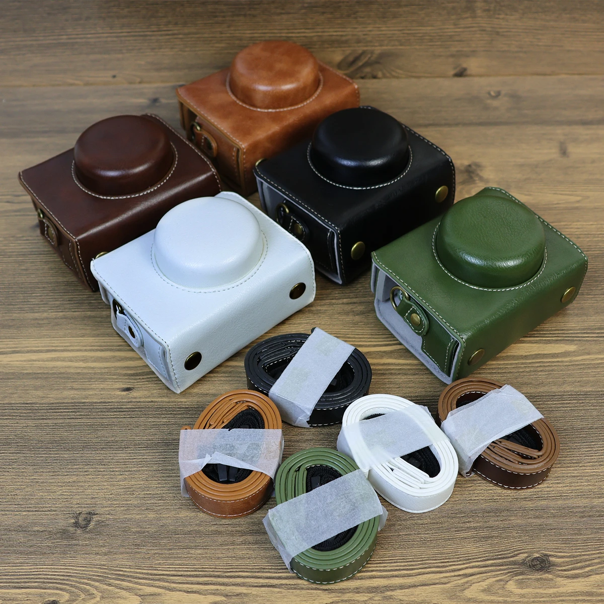 Custodia Protettiva Per Fotocamera A Mezza Base In Ecopelle Pu Per Fotocamera Sony Zv-1F Zv1F Zv1 Ii Zv1M2