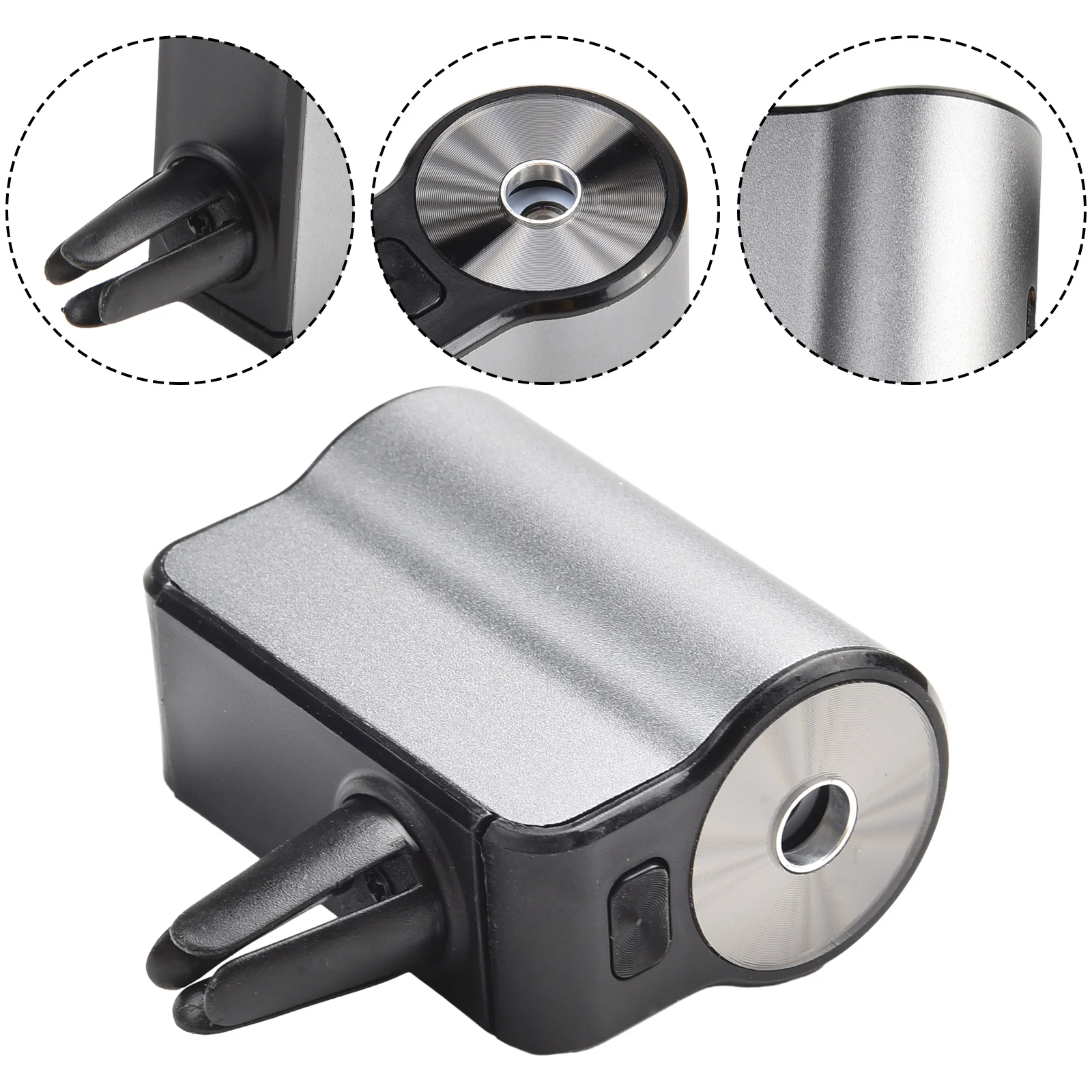 

1Pcs Car Aroma Diffuser Oil Diffuser Air Humificador Wireless Smart Car Perfume Clip Air Fragrance Freshener Mist Maker Diffuser