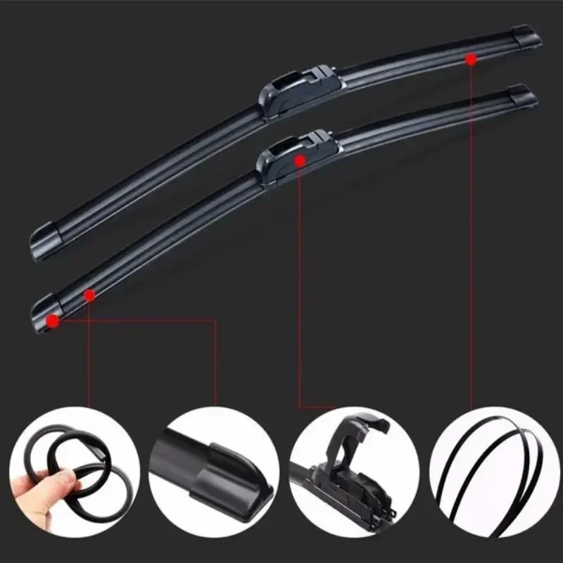 Universal Frameless U-Hook Wiper Blades 4