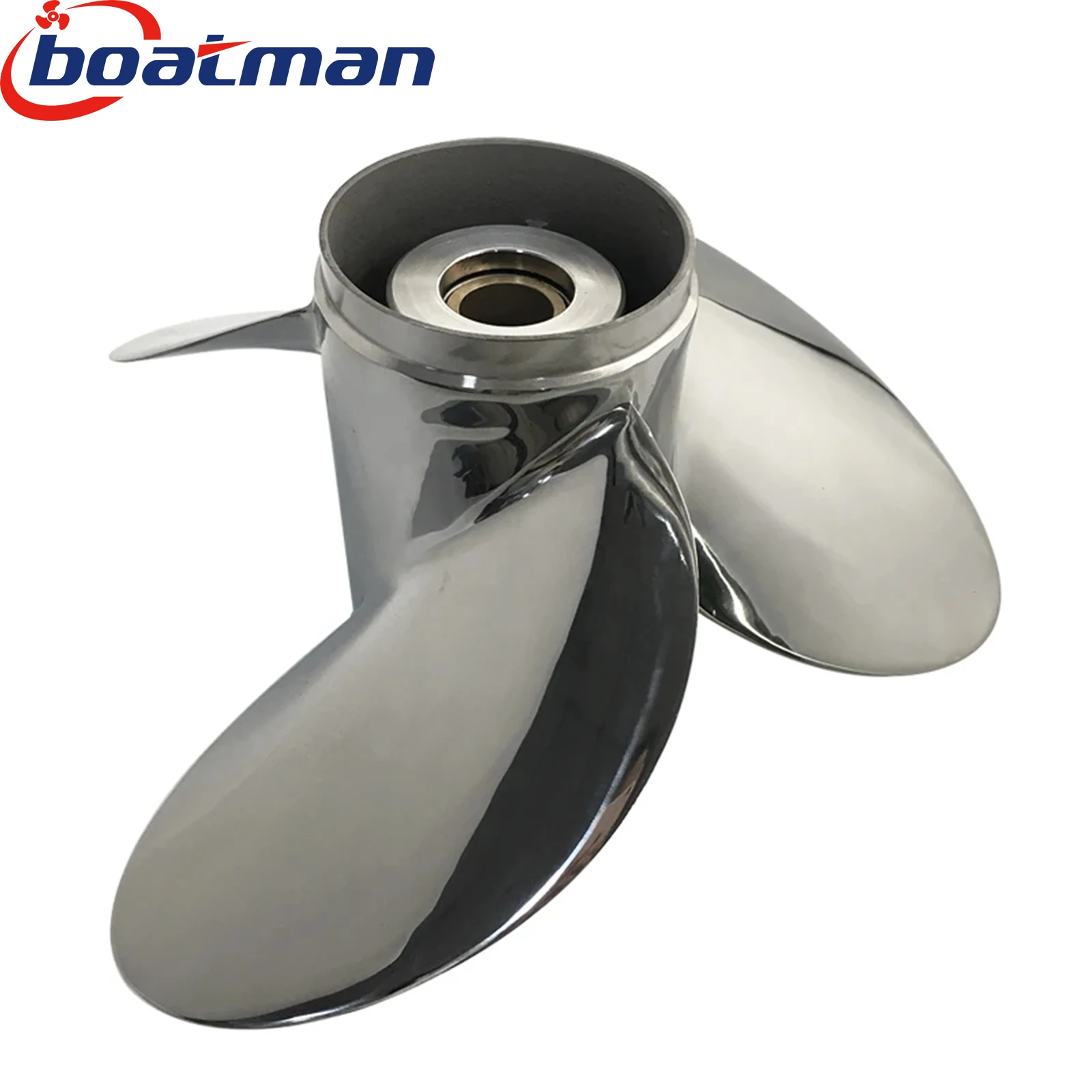 Boat Outboard Propeller 13x19 For Yamaha Motor 4 Stroke 50-130HP Stainless Steel 15 Tooth Spline Engine Part  688-45970-03-98