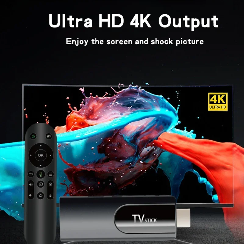 MX10 F3/MX10 mini TV stick h618 android13 ATV 4K HD TV box 2.4/5G WiFi smart TV receiver for Google YouTube Netflix media player 6