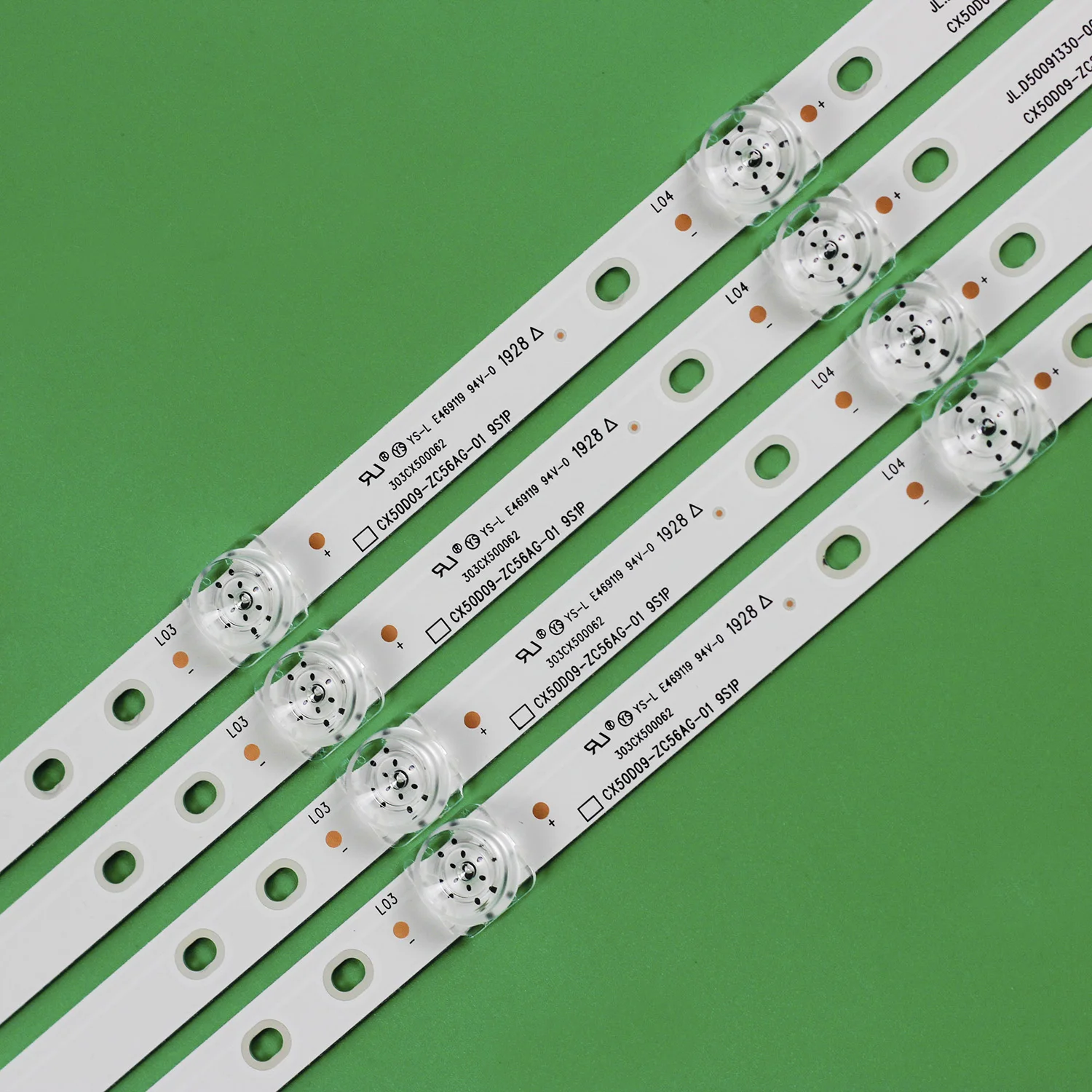 Barra de Tira Led Backlight Lâmpada para Dm-led50uq31 _ V02 006as Jl.d50091330006ds-m U50e7000e U50f7000e 50ust5970 - Imagem 3