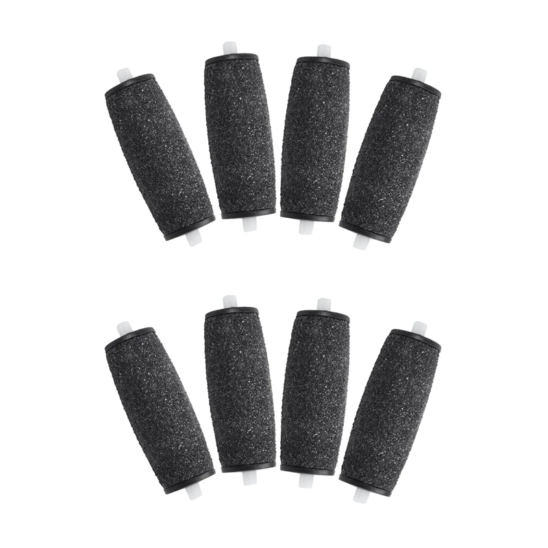 

8Pcs Replacement Roller Heads for S choll Velvet Smooth Amope Express Pedi Skin Remover Foot Care Foot Top Quality Freeshipping