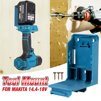 ONEVAN 전동 공구 홀더 배터리 마운트 행거 케이스, Makita/Dewalt/Milwaukee M18 18 18V 배터리 공구 보관 랙 스탠드, 2-in-1