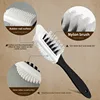 Nylon Suede Nubuck Leather Snow Boots Three-Sided Cleaning Brush Effective Stain Removal and Care 4