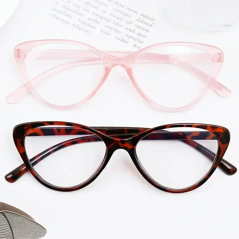 New Retro Cat Eye Sunglasses For Women Men Anti Blue Light